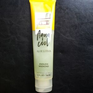 Bath and Body Aqua Cool Aloe Lotion Endless Weeken